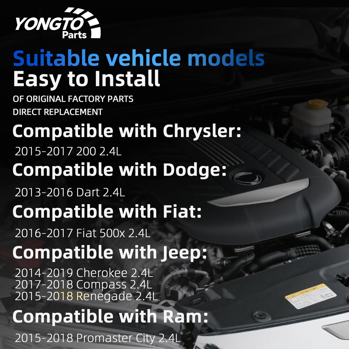 Yongtoparts aluminium finish close-up showing durable heat-dissipating surface