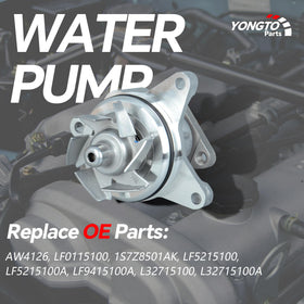 Yongtoparts impeller close-up highlighting balanced blades for steady coolant flow
