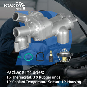 Yongtoparts housing installed in engine bay demonstrating direct-fit replacement advantage