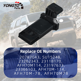 Yongtoparts sensor beside ruler showing compact size and easy handling