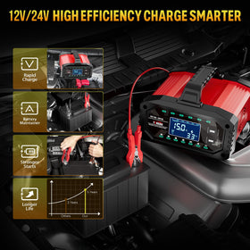 YONHAN digital display in SUPPLY mode offering stable 12V output during diagnostics