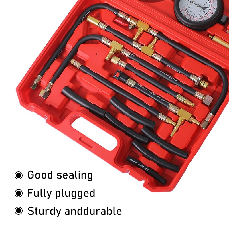 Yonligonju gauge closeup with dual PSI/Bar dial for accurate diagnostics
