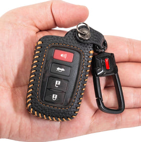 YONUFI front view key fob cover showing precise fit and protection