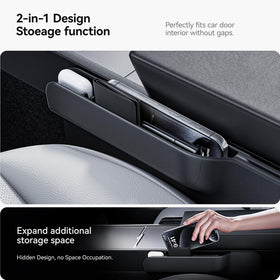 YONZEE foldable tray collapsed flat for compact storage and easy transport