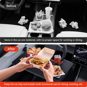 YONZEE gap filler storing phone and cards within easy reach