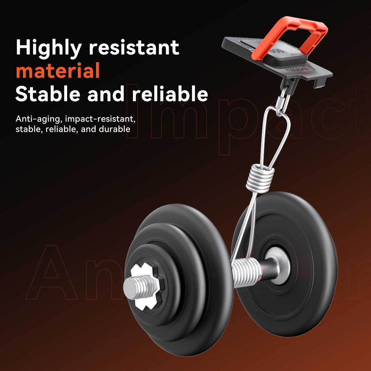YONZEE mounting point alignment detail showing tool-free installation benefit