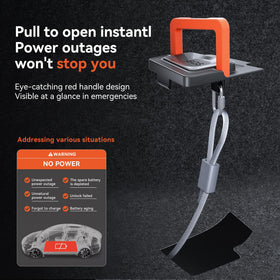 YONZEE pull action in use illustrating fast manual release benefit