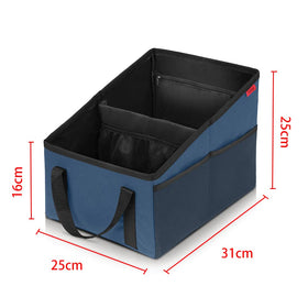 YOOFAN organizer in use on passenger seat keeping items tidy and accessible