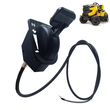YOPADE throttle cable front view showing full length and connectors for easy replacement
