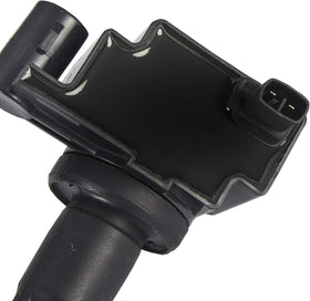 Yoshi Motors coil connector close-up showing secure fit and corrosion resistance benefit