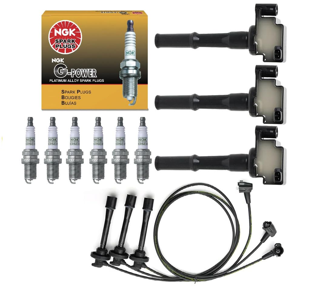 Yoshi Motors front packaging of ignition coil kit showing complete contents and easy replacement