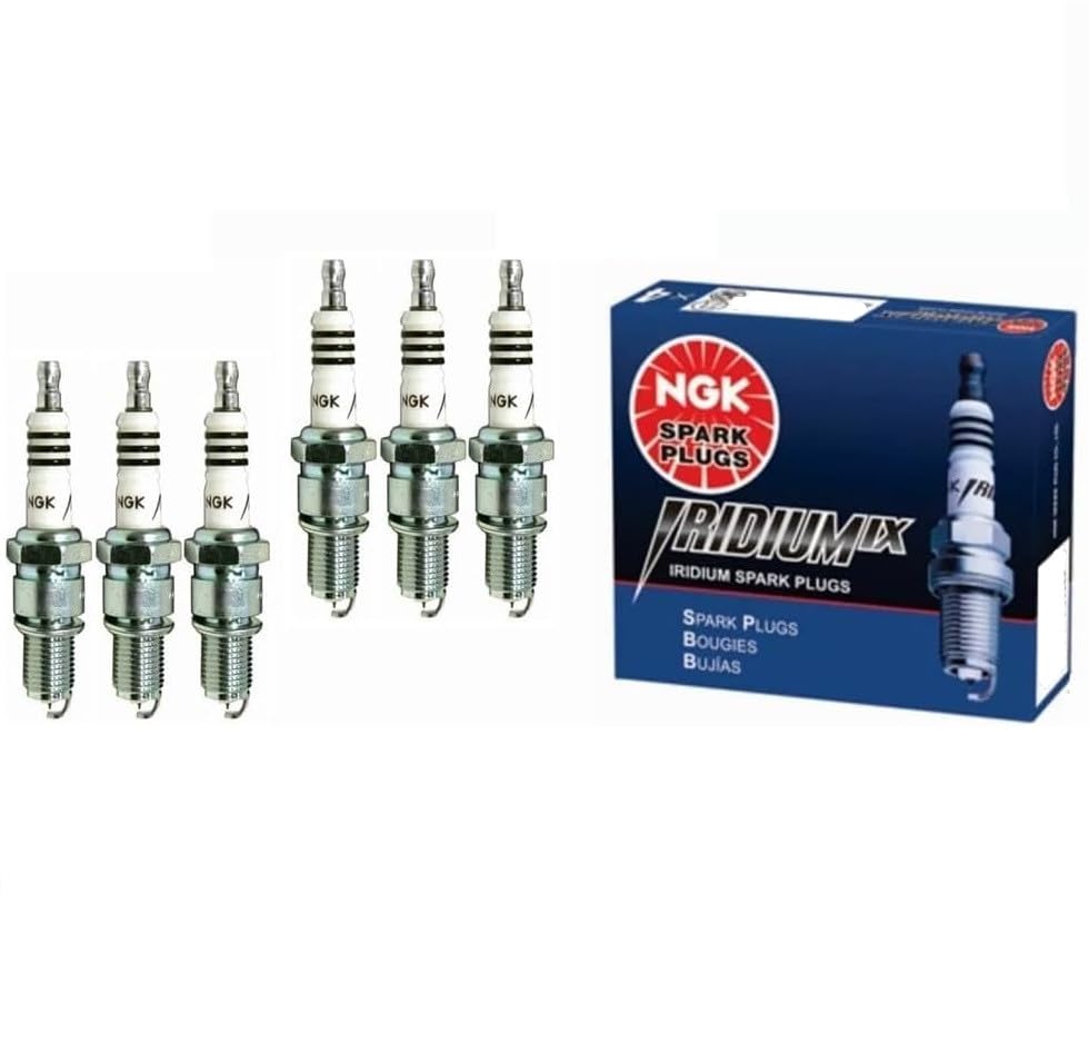 Yoshi Motors spark plug front view shows durable iridium tip and reliable ignition