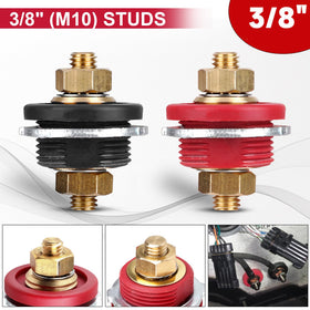 Yosoo Health Gear side profile of thru-panel stud illustrating robust threaded shaft for secure mounting