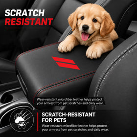 YOSRTER microfiber leather texture close-up for waterproof protection