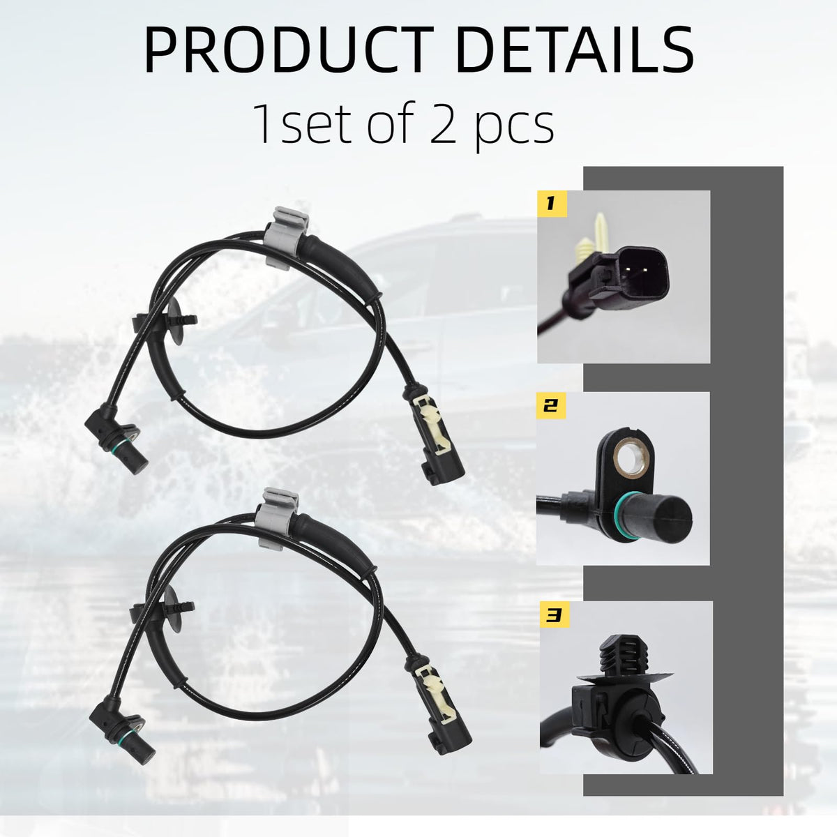 YOSTIPARTS sensor tip detail highlighting durable construction and corrosion resistance