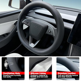 YOUDAXIN installed on Tesla Model 3 wheel providing improved non-slip control