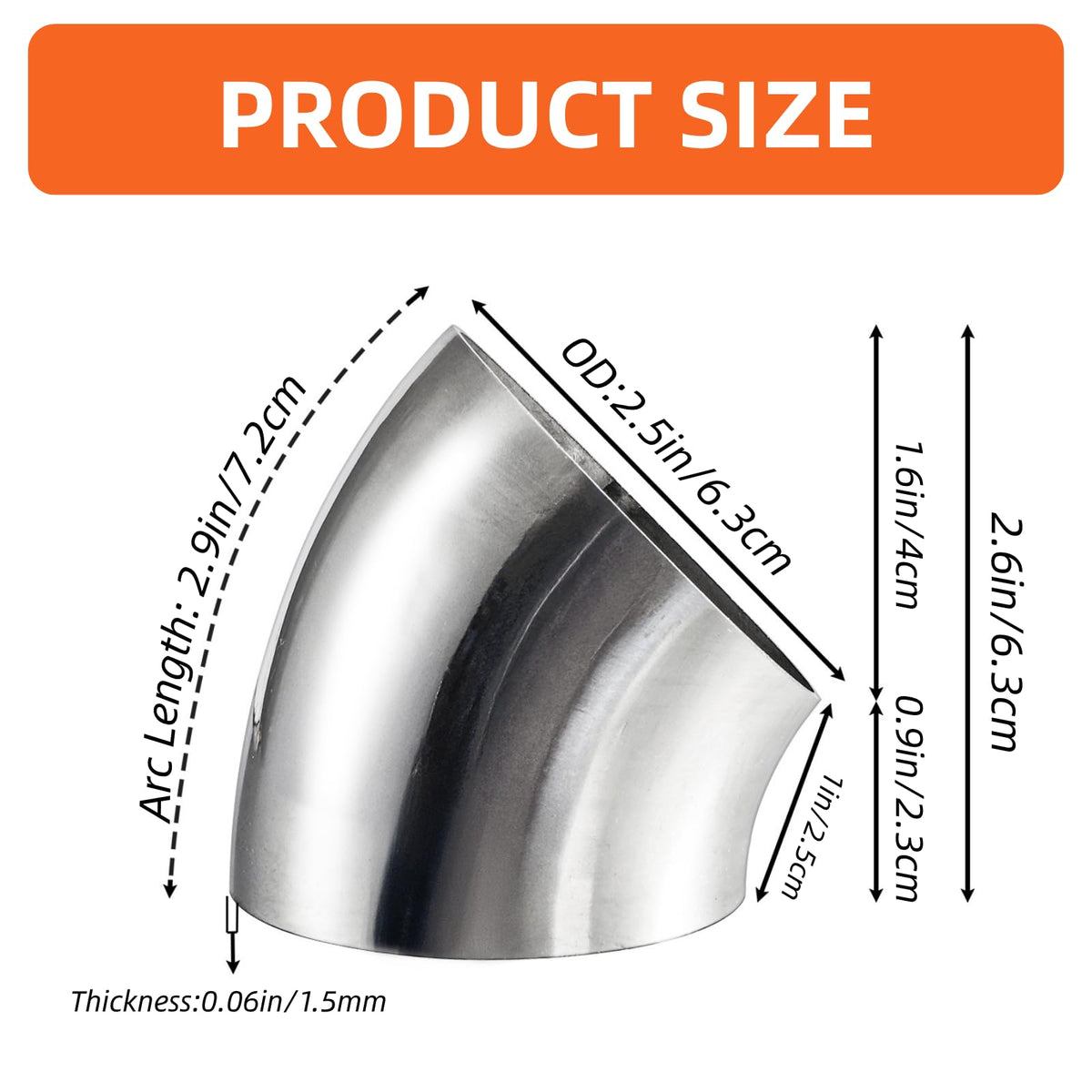 YOU EON close-up of polished surface highlighting smooth weld-ready finish