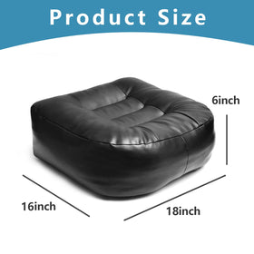 YOUFI close-up of leather texture demonstrating durable easy-to-clean cover and comfort
