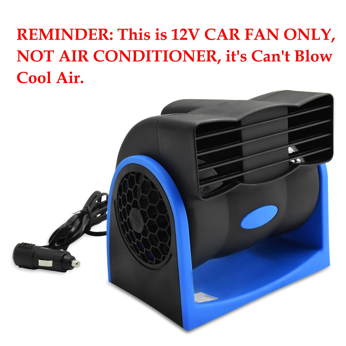 YOUGUOM fan mounted under seat saving space while ventilating cabin