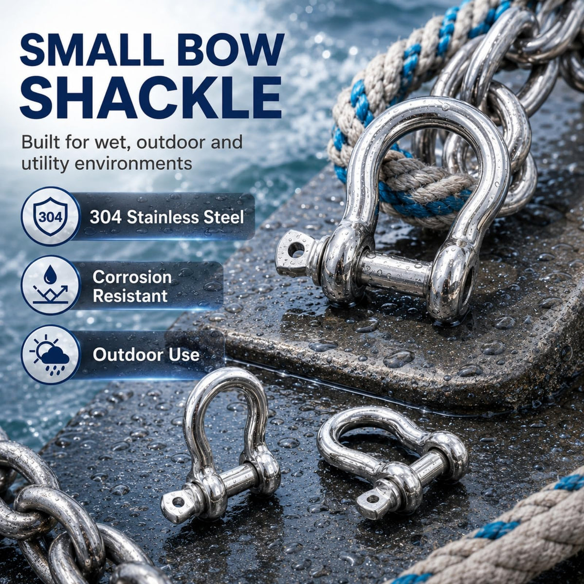 YOUNTHYE shackle connecting trailer strap demonstrating secure tie-down benefit