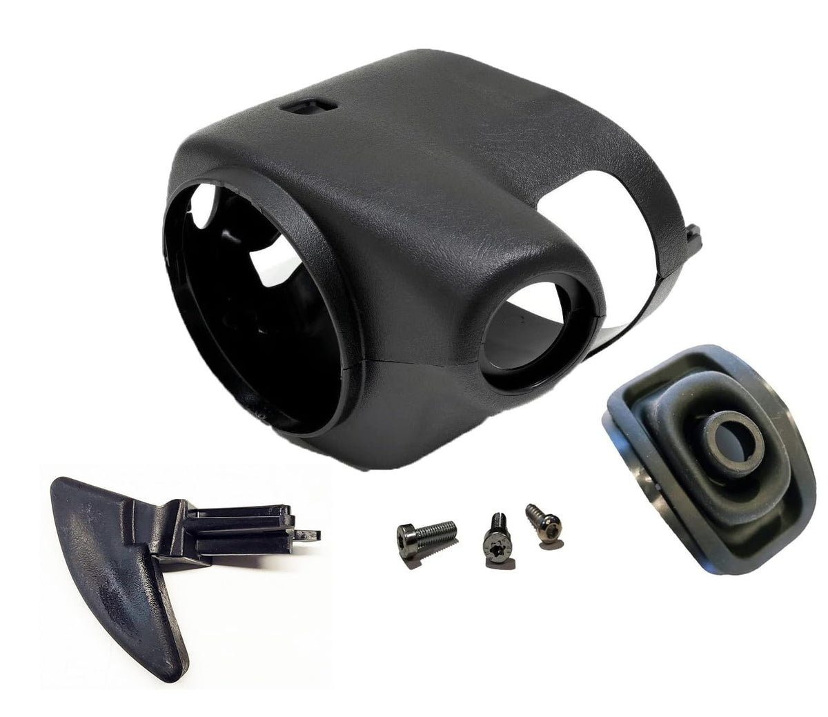 YOUROLDTRUCK front view of upper and lower steering column shroud showing fit and finish benefits