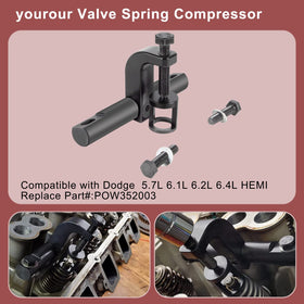 yourour closeup of lead screw detail for smooth controlled compression