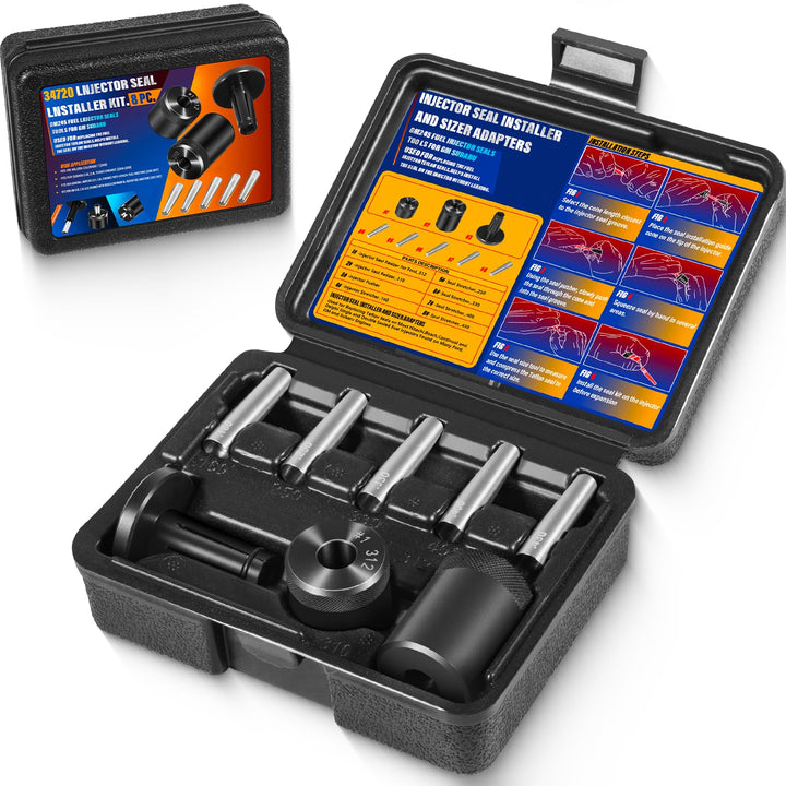 Yoursme front view with open case showing organized tools for quick pickup