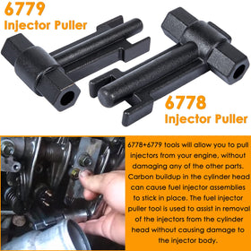 Yoursme 6778 and 6779 fitted to a Duramax head protecting injector cup