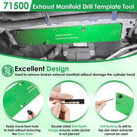 Yoursme double-sided depth gauge detail preventing overdrill and protecting cooling jacket