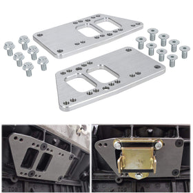 Yoursme adapter plates front view showing fit and bolt pattern benefit precise alignment