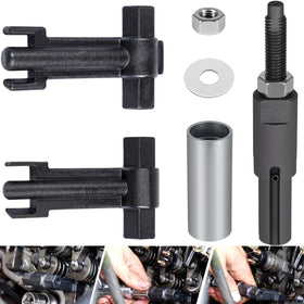 Yoursme front view of injector pullers and tube remover showing full set benefits