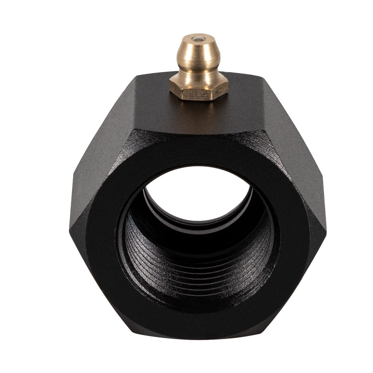 Yoursme grease nut being greased with hand pump showing simple maintenance