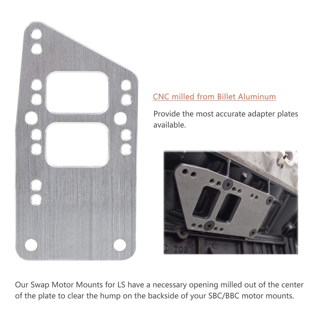 Yoursme hardware laid out with bolts and flanges showing included-bolts convenience
