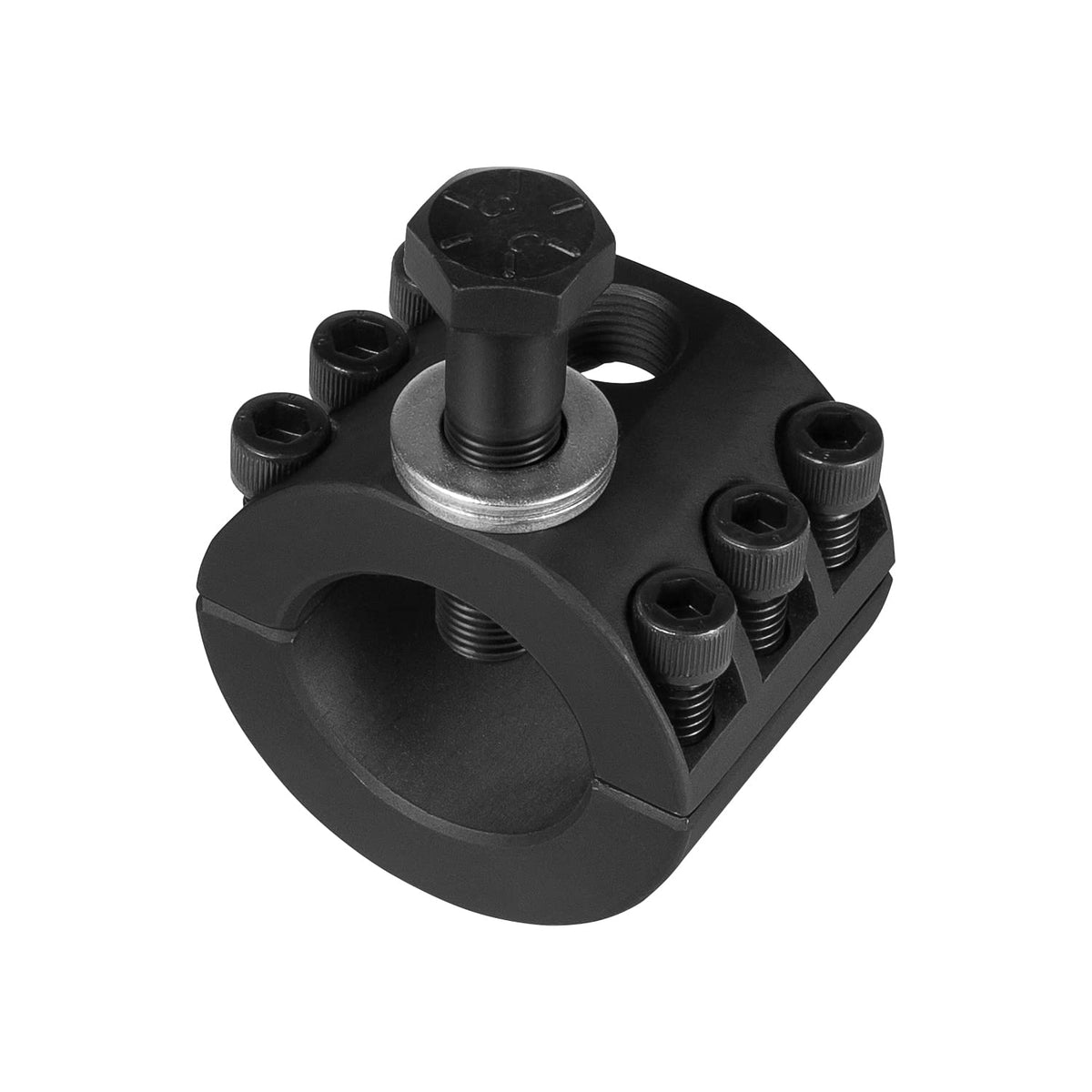 Yoursme mounted stabilizer on off-road Jeep protecting steering parts