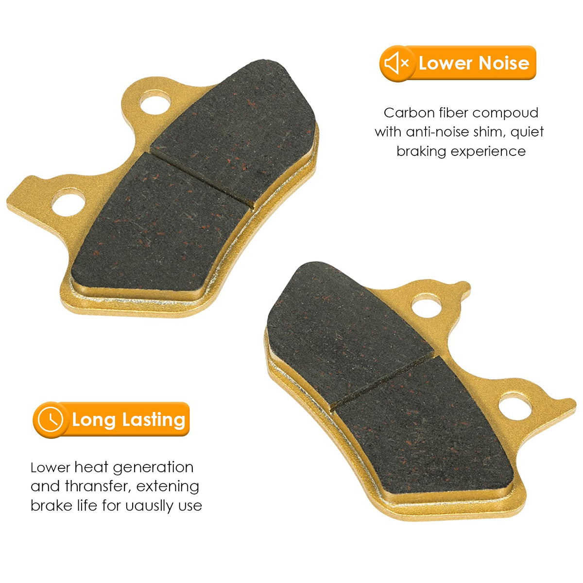 Yoursme pad edge detailing copper fibers for heat dissipation benefit