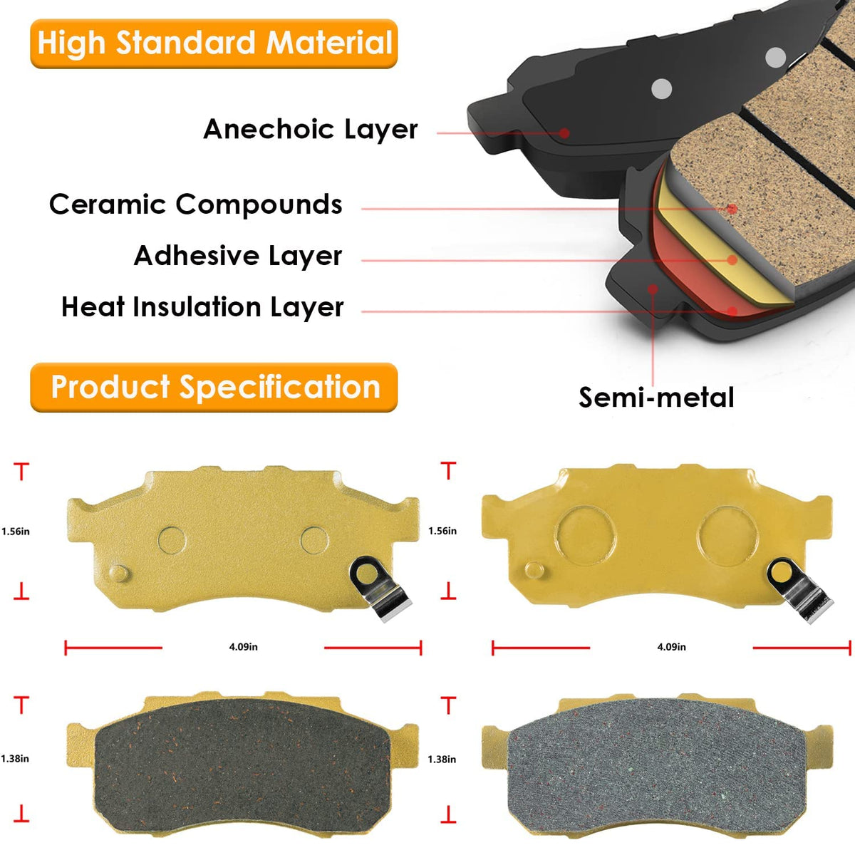 Yoursme ceramic pad surface close-up highlighting durable texture and heat resistance