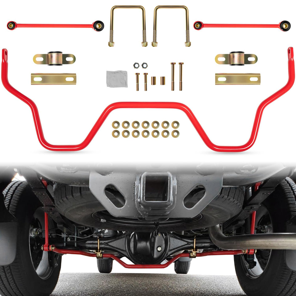 Yoursme rear sway bar front packaging showing kit and hardware for quick identification