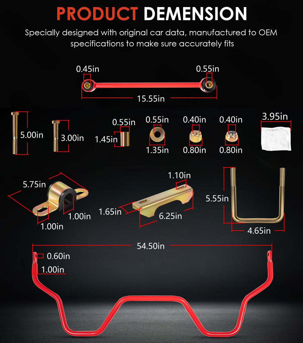 Yoursme rear sway bar pictured on a Tundra cornering showing enhanced handling benefits