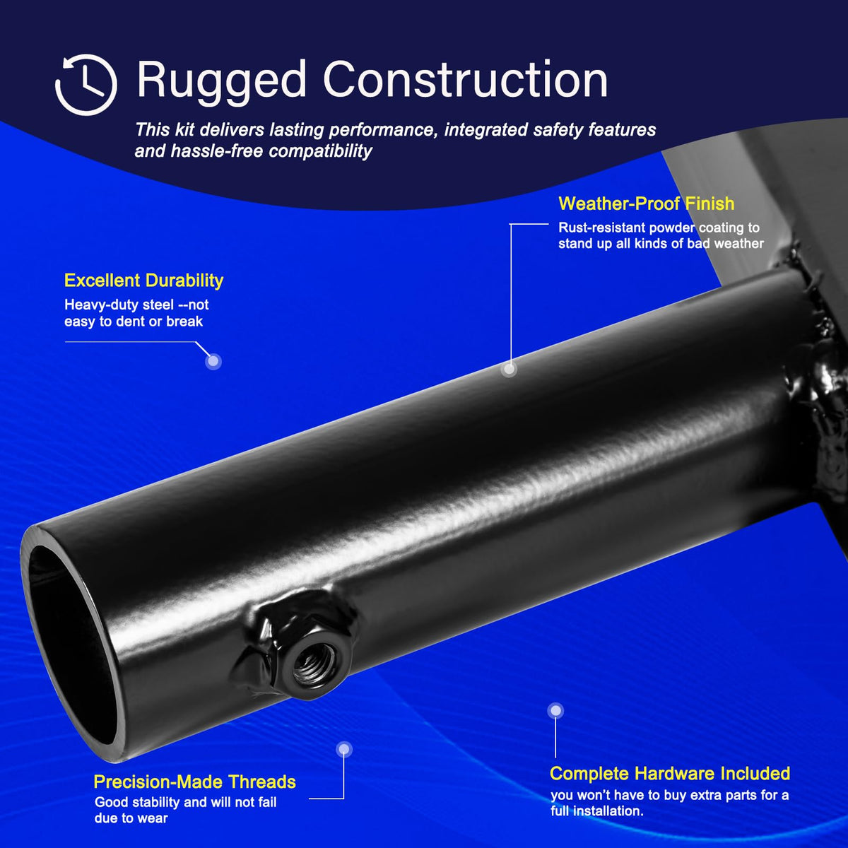 Yoursme detailed view of tightening knob showing easy pole locking advantage