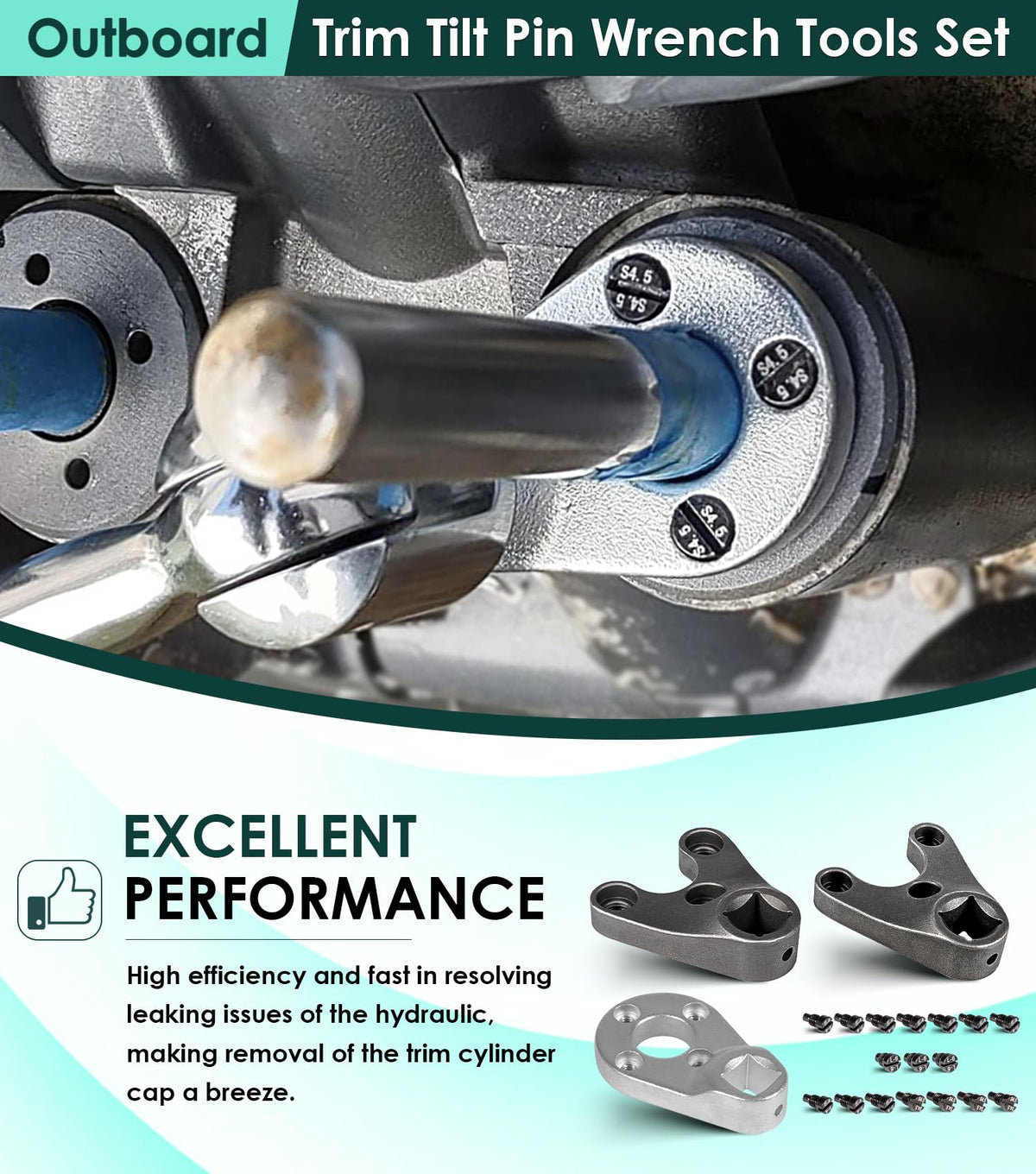 Yoursme wrench set paired with torque wrench for safe tightening