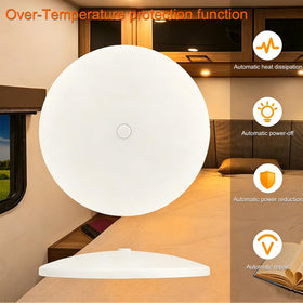 Youtime under-cabinet application in camper kitchen showing task lighting benefit