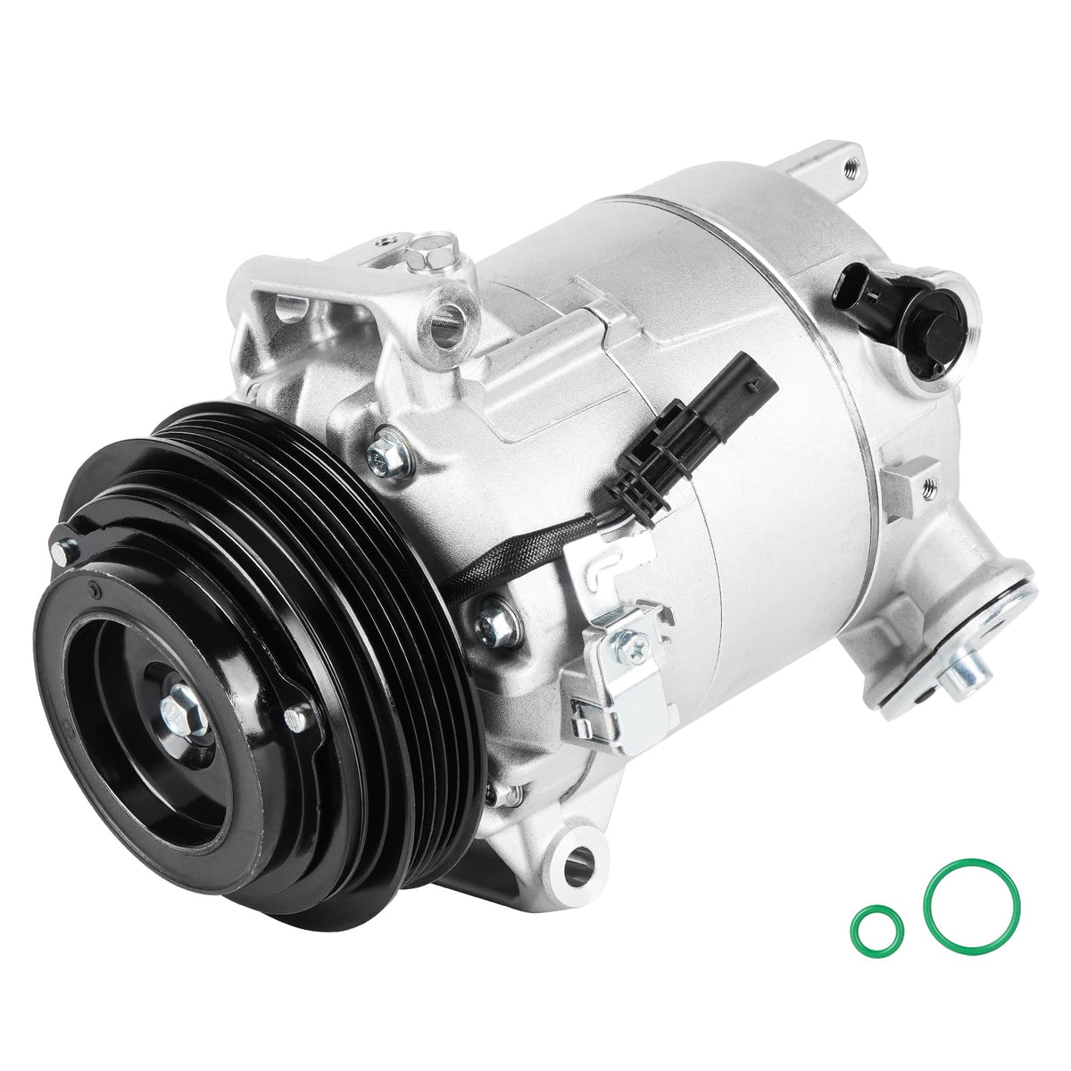 Youxmoto front view of compressor showing mounting points and fit benefits