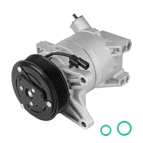 Youxmoto compressor front view showing mounting points and solid fit