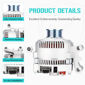 youxmoto alternator copper coil close-up highlighting durable conductivity benefit