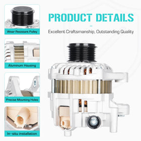 Youxmoto alternator copper coil detail highlighting durable winding construction