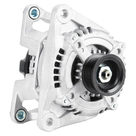 Youxmoto alternator front view showing mounting points and durable housing for easy replacement