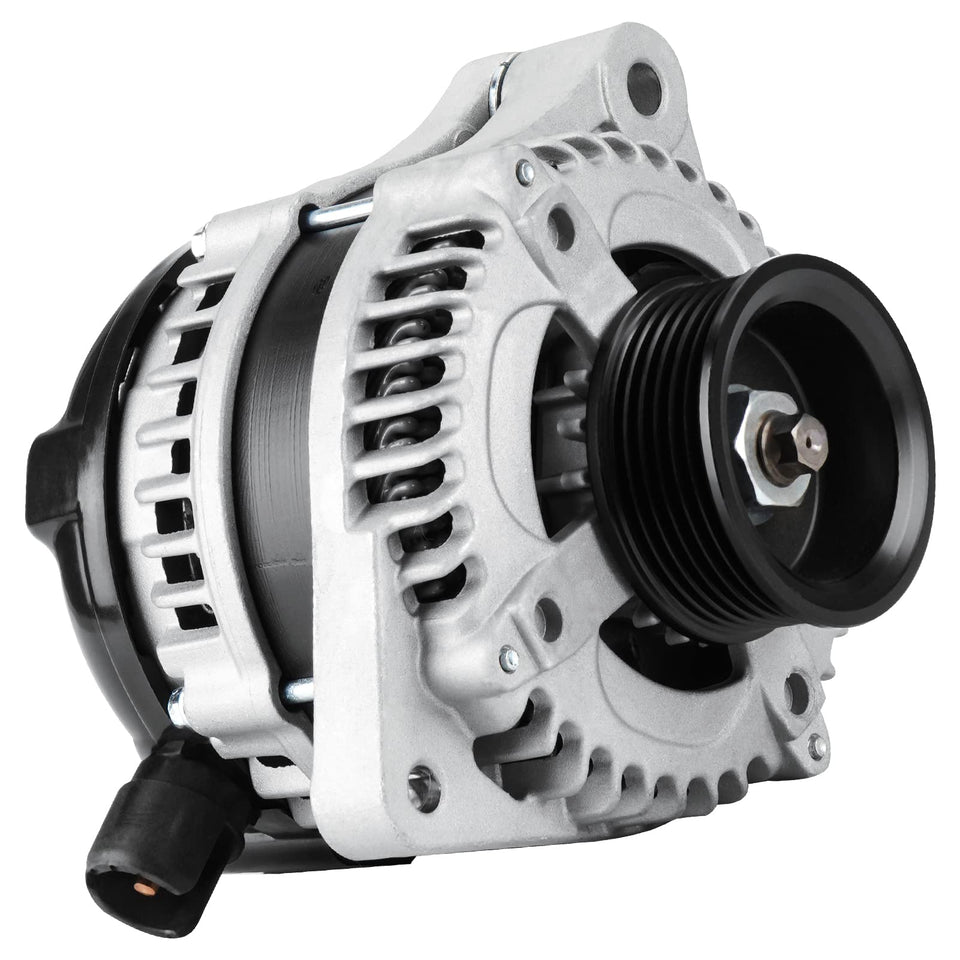 Youxmoto alternator front view showing mounting points and benefits of direct-fit replacement