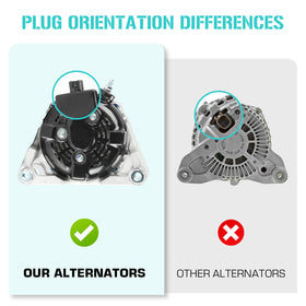 Youxmoto alternator pulley closeup showing S6 pulley for belt compatibility and smooth operation