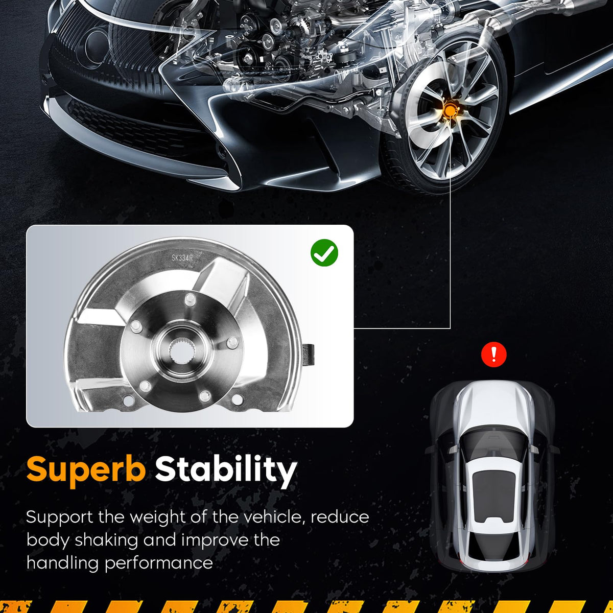 Youxmoto flange and bearing detail illustrating precision fit and secure mounting