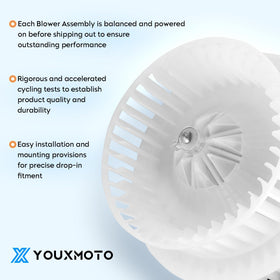 Youxmoto connector detail highlighting copper-core socket reliability